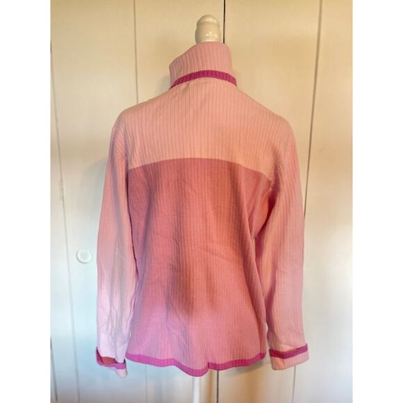 Relativity Women Size XLarge Pink Turtleneck Sweater - Picture 2 of 4
